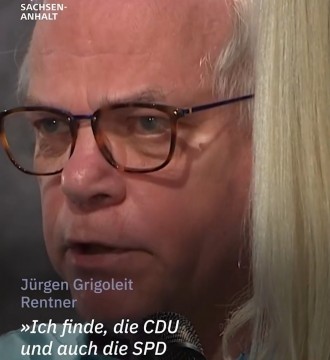 Im Zuge des Wahlkampfes in Sachsen-Anhalt las dieser Rentner den Systemparteien so richtig die Leviten.👍💪 Gut so, dass dieser He...