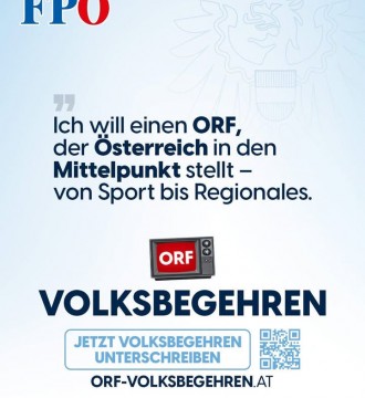 Wir wollen mit dem ORF einen echten Österreich-Sender mit klarem Fokus auf Information, Sport, Bildung, Kultur und Regionales