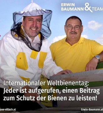 🌻🐝 Seit vielen Jahren setzen wir Freiheitliche uns mit Stadtrat Erwin Baumann im Rahmen der Möglichkeiten für den Schutz der Bie...
