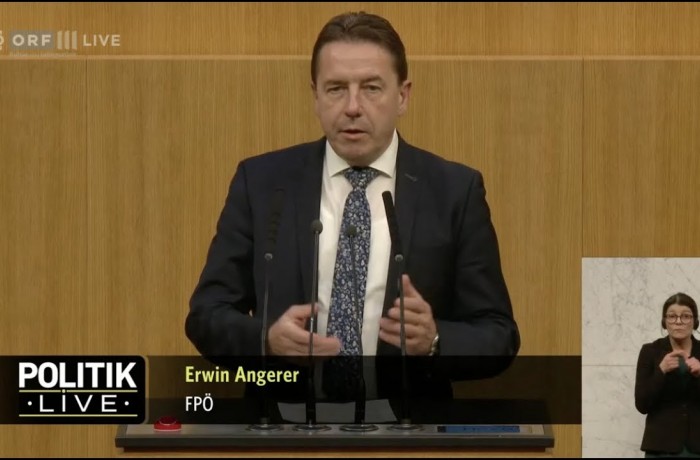 Erwin Angerer im Nationalrat: Pfusch bei den Pensionen