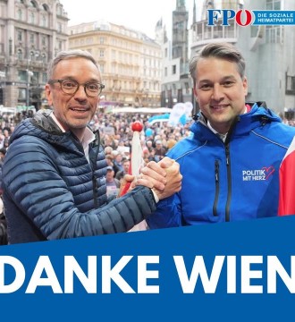 Herzliche Gratulation der FPÖ Wien und dem gesamten Team zu diesem erfolgreichen Wahltag