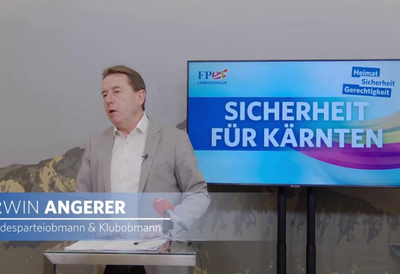 Pressekonferenz mit Erwin Angerer und Josef Ofner