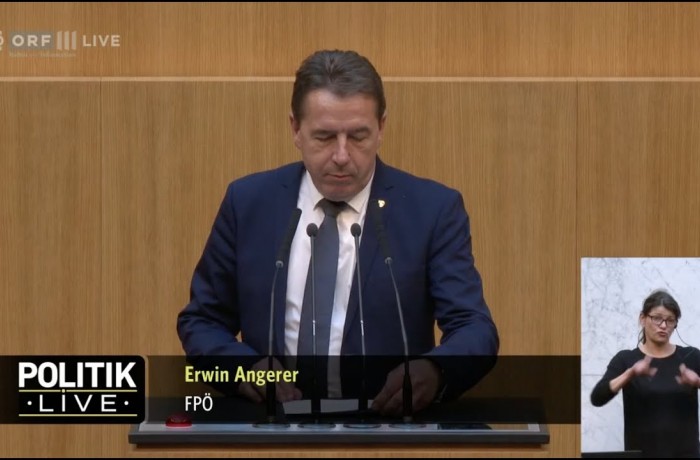 Erwin Angerer im Nationalrat: Unternehmen Energiekosten Zuschussgesetz
