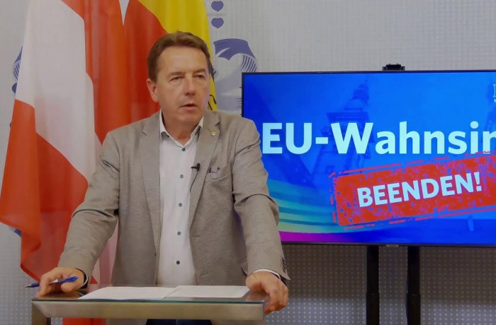 Pressekonferenz mit Ausblick auf die EU-Wahl