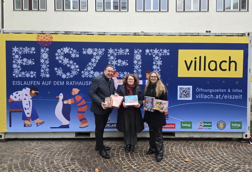 Weihnachtsfreude für die Kleinsten - Spiele fürs Villacher Frauenhaus