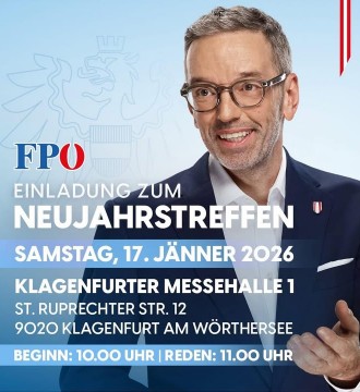 🎉 Das große FPÖ-Neujahrstreffen 2026 🎉