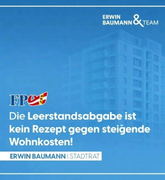 WOHNEN 🏡 👉 Die von der #SPÖ geforderte Leerstandsabgabe 💸 ist nichts Anderes als eine zusätzliche Belastung für Eigentümer