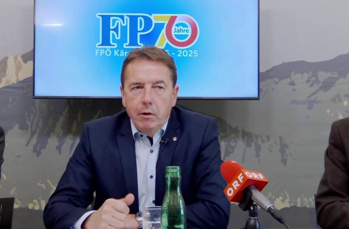 Pressekonferenz mit Erwin Angerer, Christoph Staudacher und Josef Ofner