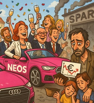 🎯😡 Wie lange schaut Neos-Chefin Meinl-Reisinger dem Treiben des 'Audi-Sepp' eigentlich noch weiter zu?