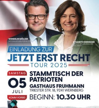 Einladung zum Stammtisch der Patrioten