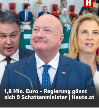 🔥🚨 21 Minister und Staatssekretäre mit gleich 404 (!) Mitarbeitern, 3,2 Millionen Euro Kosten im Monat, dazu 16,3 Millionen Ausg...