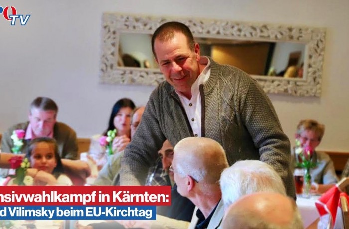 Harald Vilimsky am EU-Kirchtag in Afritz am See